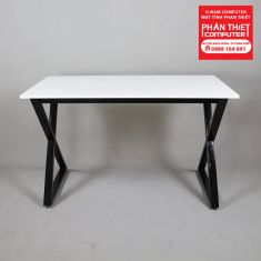 Bàn chữ X Gaming 1m2 Trắng