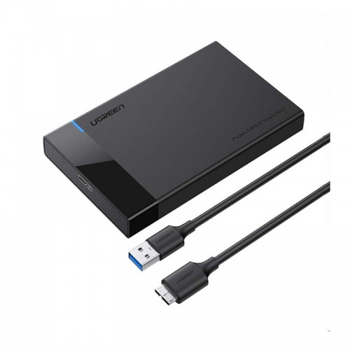 Hộp đựng ổ cứng/ Box ổ cứng Ugreen 2.5 inch USB 3.0 kèm dây cáp (30848)