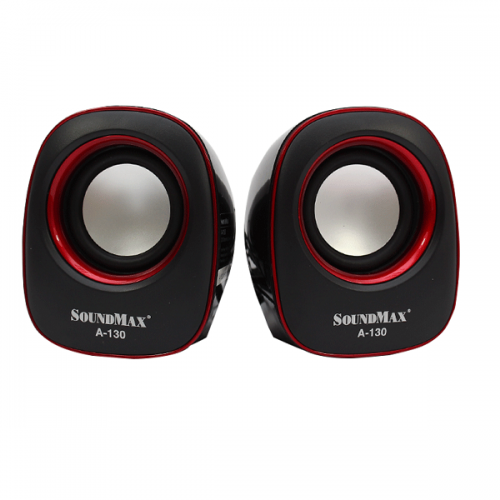 Loa 2.0 Soundmax A130 - Màu Đỏ