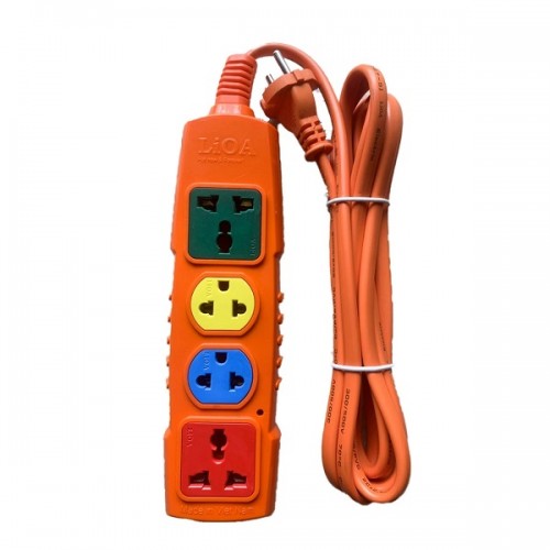 Ổ cắm điện công sức lớn Lioa 5000W 4 lổ cắm dây dài 3m