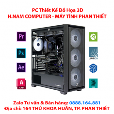 PC H.NAM - Máy Tính Phan Thiết CORE i5 12400K | 16G | NVIDIA RTX 3050 6GB