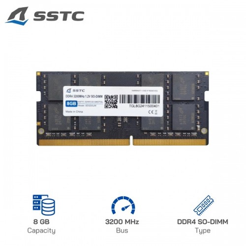 Ram Laptop SSTC 8GB DDR4 3200MHz