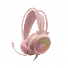 Tai nghe Gaming Headphone JRS-M1 7.1 Led - Hồng