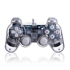 Tay cầm chơi game có dây - Trong suốt