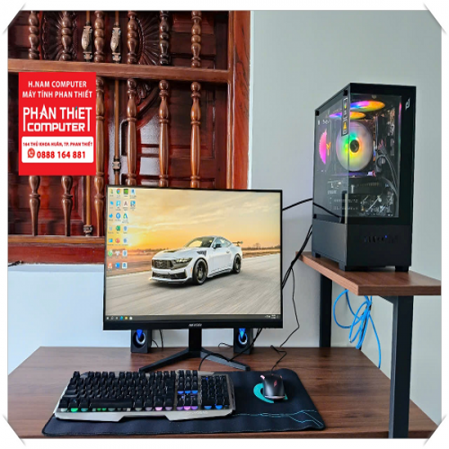 Trọn bộ PC H.NAM H81 Core I5 4570 SSD 256G VGA 730 4GB - màn hình 24 inch 100hz