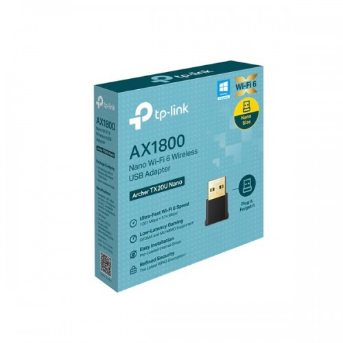 USB Wifi 6 Tp-Link Archer TX20U Nano AX1800